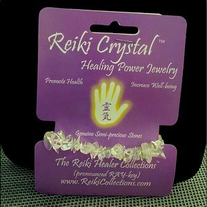 Reiki Crystal stretch bracelet